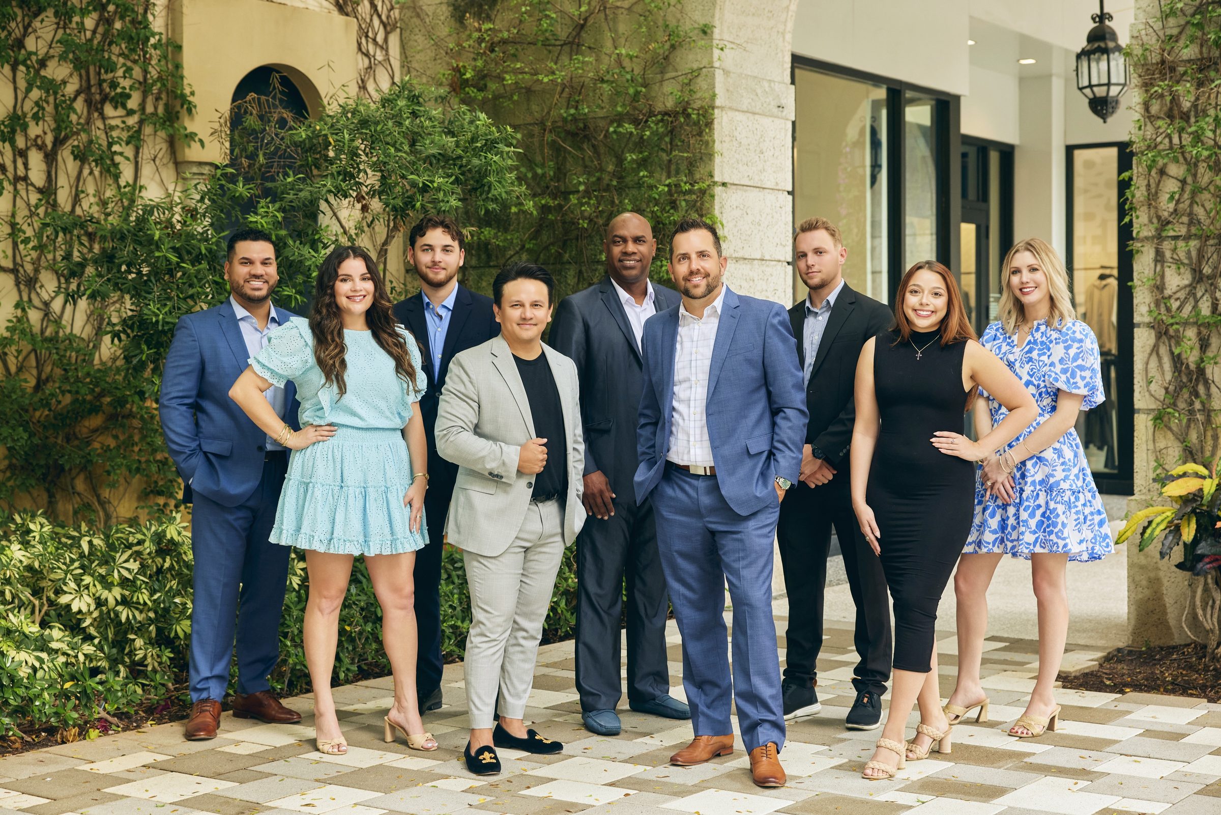 The Modern Living Group at Compass team in downtown West Palm Beach