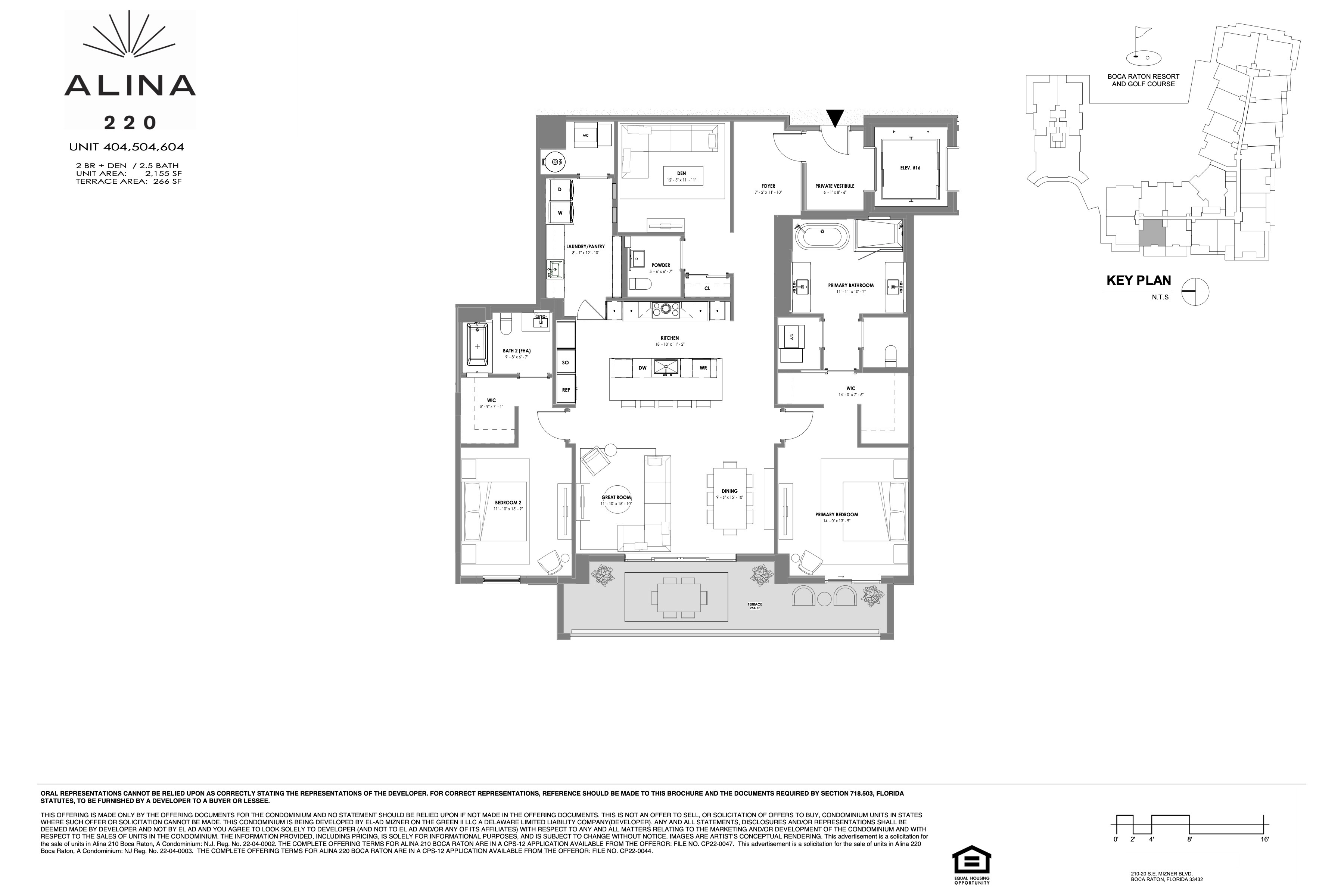 Floor Plan for Alina Floorplans, 220 Residence 04